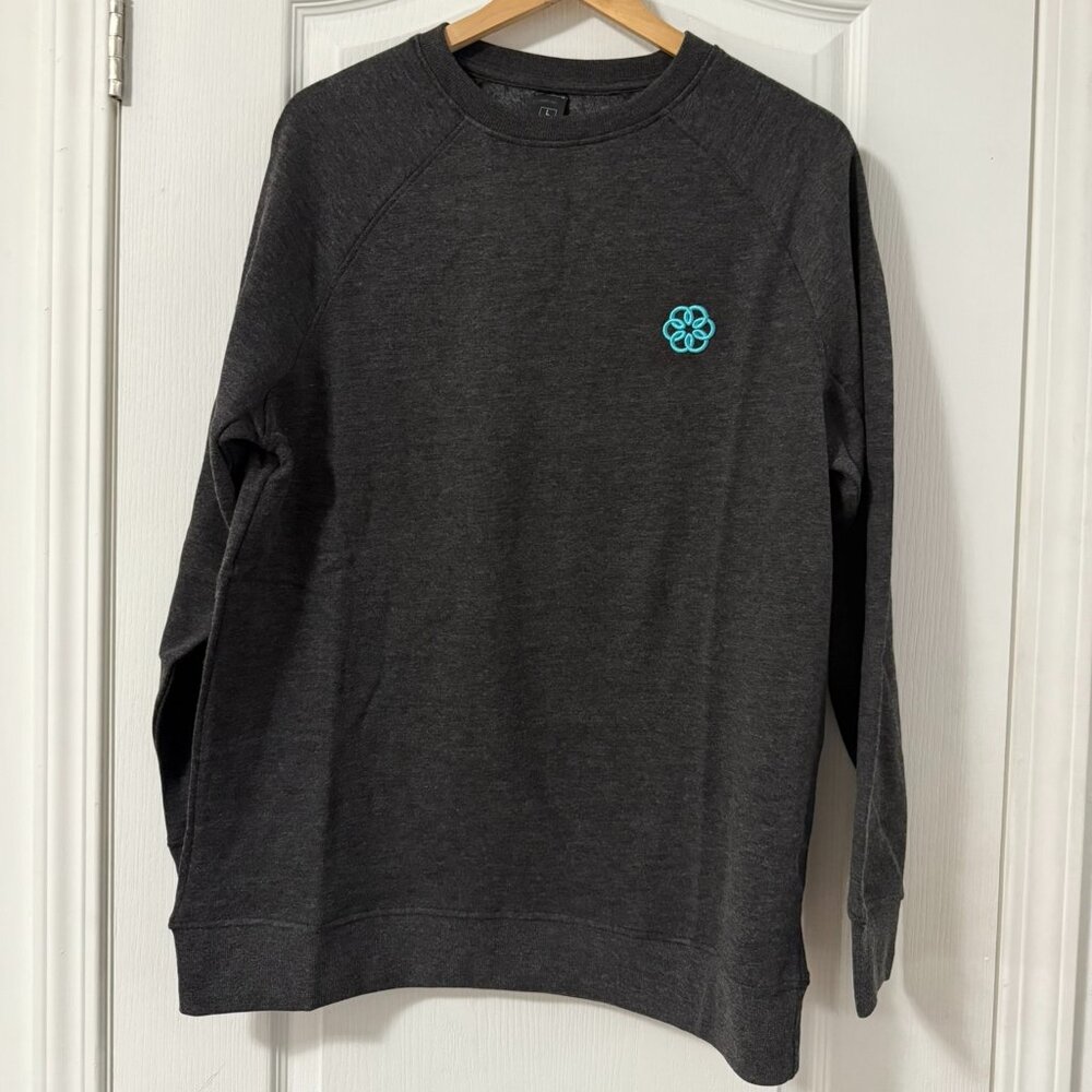 Apple Mindful Minute Challenge Large Gray Sweatshirt unisex